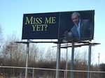 Bush Miss me billboard featured
