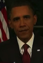 Obama somber