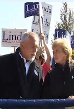 John Ratzenberger and Linda
